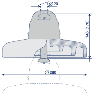 Изолятор ПС-40