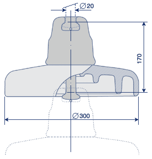 Изолятор ПС-40