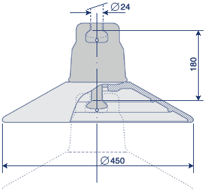 Изолятор ПС-40