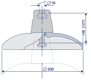 Изолятор ПС-40